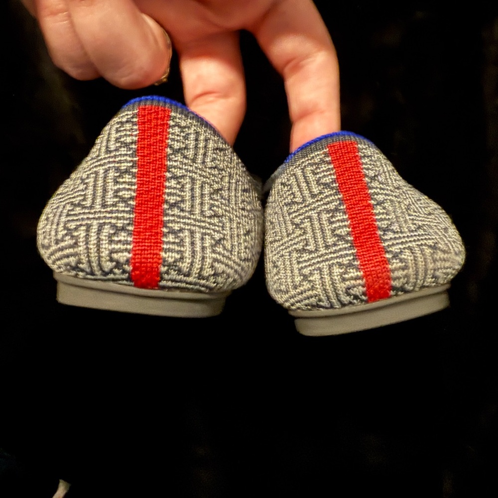 Rothy's Charcoal Grid Retired Pattern Loafers - image 3